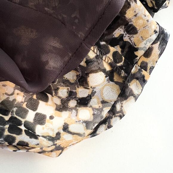 Daniel Rainn Plus Size Cardigan Womens 2X Snake Print Flowy Lightweight Summer - Picture 7 of 7